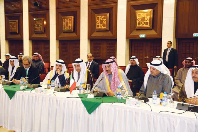 ومترئسا وفد الكويت في اعمال الدورة الرابعة للجنة العليا المشتركة بين الكويت والعراق ﻿