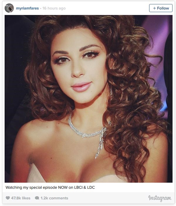 بالفيديو.. ميريام فارس: زواجي كان مزحة وانقلبت جد وداني لن يراه جمهوري أبدا.. ويغنجني «مشموش»! 