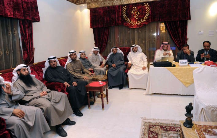 حضور كبير من الشخصيات التعاونية في التجمع﻿