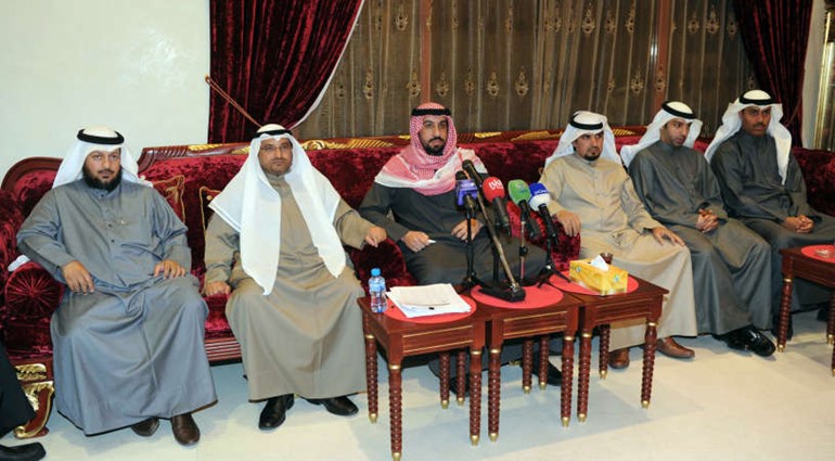 جانب من المتحدثين في التجمع﻿