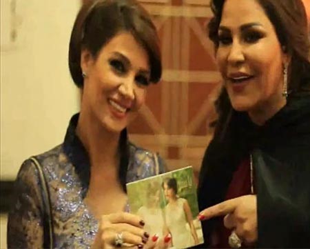 بالفيديو.. أحلام تبارك لديانا حداد
