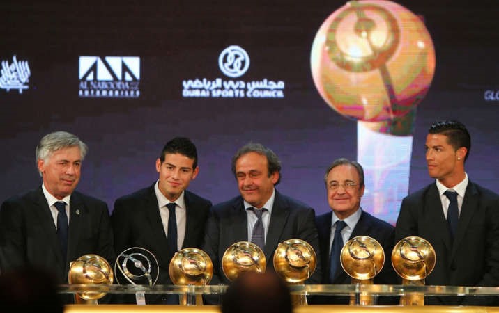 اكتساح مدريدي في الجوائز الشخصية افپ
