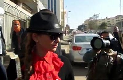 زينة تغادر "الطب الشرعى" وتردد: "حسبى الله ونعم الوكيل"
