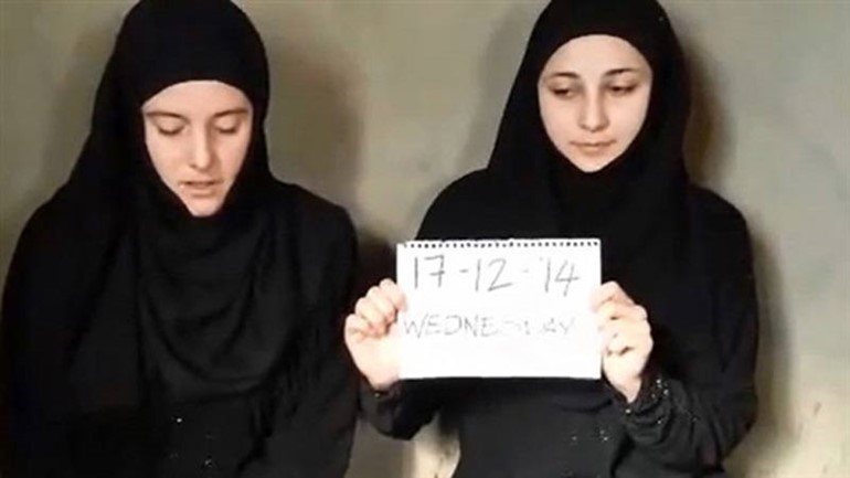 بالفيديو والصور.. إيطاليتان تستنجدان بحكومتهما لإنقاذهما من "داعش"