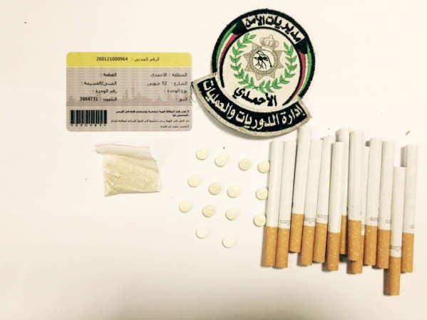  المضبوطات والبدون احيلا الى الاختصاص ﻿