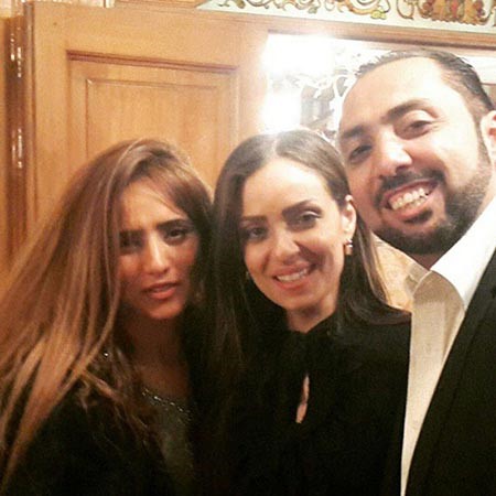زينة وريم البارودى فى الحفل
