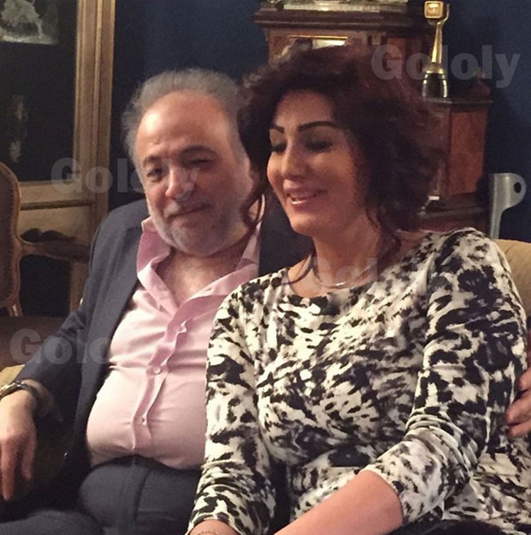 بالصور.. نبيلة عبيد تحتفل بالعام الجديد مع ميرفت أمين