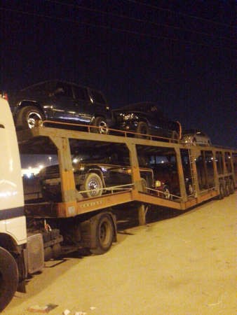عدد من السيارات المحجوزة في حملة الجهراء﻿