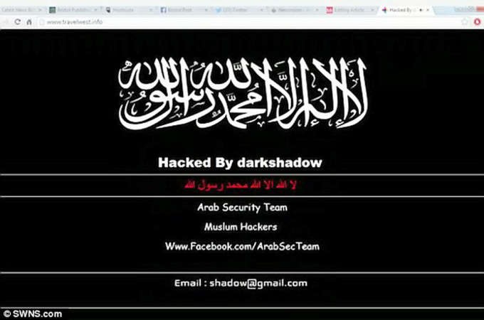 جماعة «فريق الأمن العربي» تهكر موقعاً لباصات غرب بريطانيا
