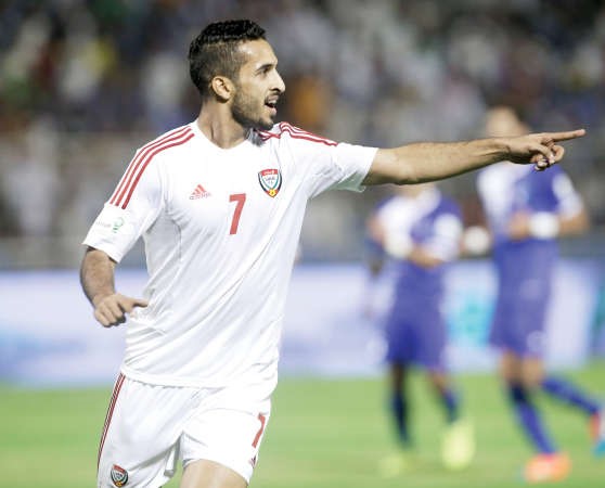 الجماهير الاماراتية تعول كثيرا على المهاجم علي مبخوت