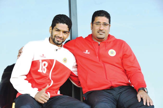 دعيج غاب عن التدريب بداعي الاصابة