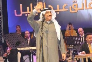 احمد الحريبي في وصلته الغنائية