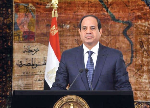 الرئيس المصري عبدالفتاح السيسي﻿