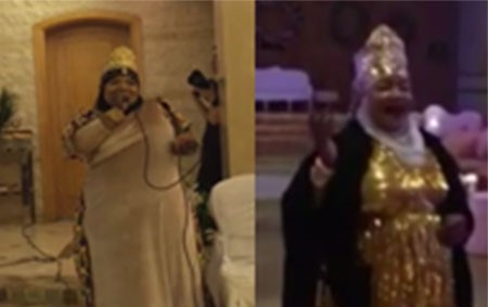 بالفيديو.. السلطانة "أم عايض" ترتدي التاج وتسوقِّ لنفسها عبر مواقع التواصل: ابيض الوجه انا وبناتي
