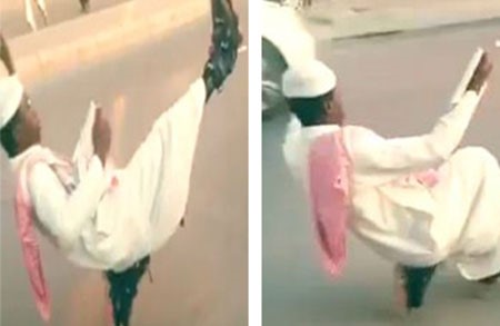 بالفيديو.. طالب سعودي يدهش الجميع بأطرف طريقة يستخدمها للوصول لقاعة الاختبارات