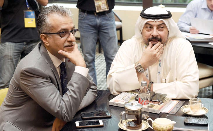 الشيخ د طلال الفهد مع الشيخ سلمان بن ابراهيمافپ