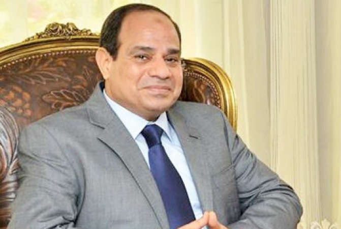 الرئيس المصري عبدالفتاح السيسي 