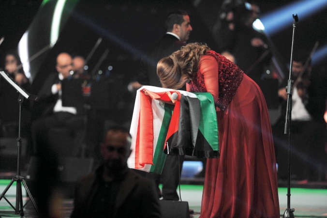 في أولى حفلات «هلا فبراير 2015».. ماجدة.. «رحلة حلم دافئة» في يوم برد قارس
