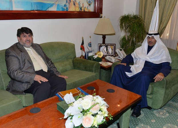 الشيخ فواز الخالد مع د عبدالهادي محمد