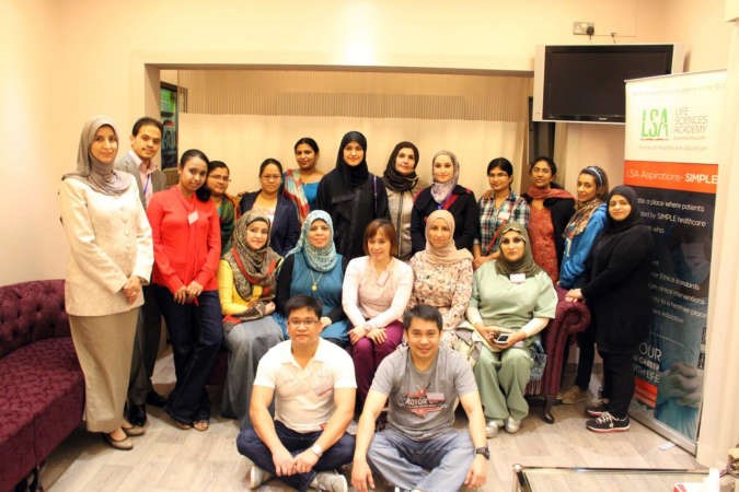 لقطة جماعية للمشاركين في البرنامج التدريبي﻿