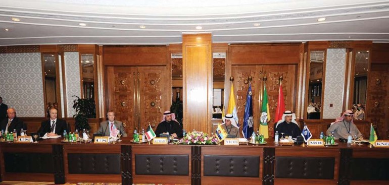 جانب من الاجتماع التخطيطي النهائي لتمرين حسم العقبان 