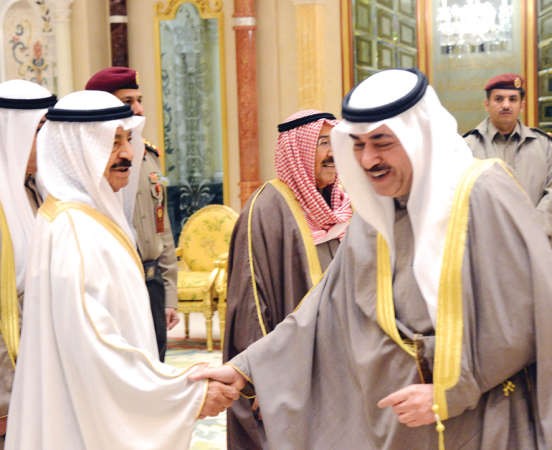 الشيخ احمد الحمود مرحبا بضيف الكويت