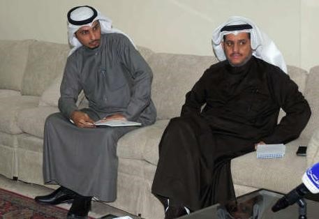 د تركي العازمي والزميل عبدالعزيز فرحان