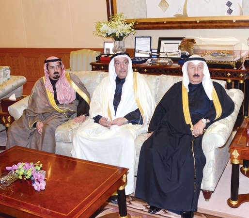 جواد بوخمسين وانور الرفاعي وحازم النوري 