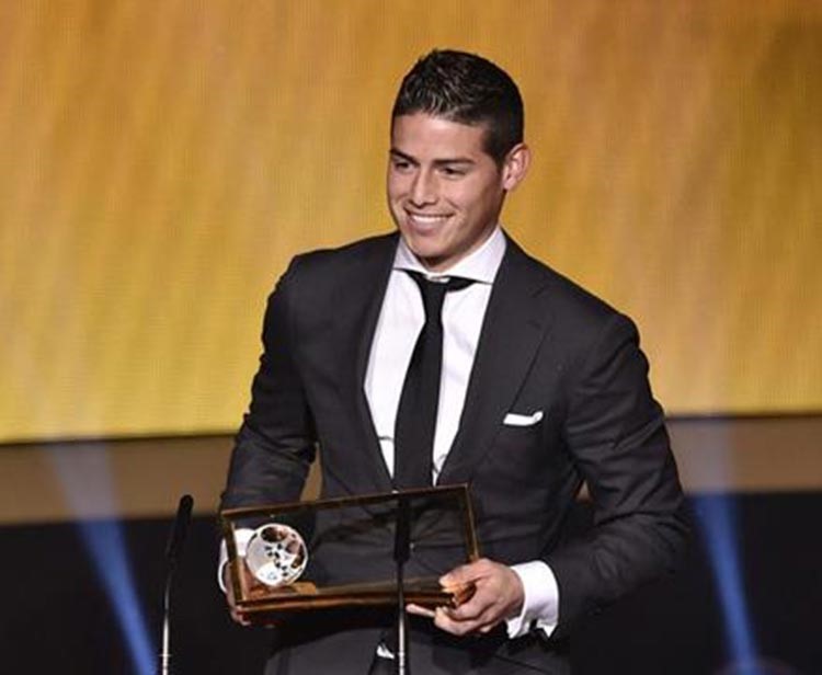 بالفيديو.. رسمياً  رودريغيز افضل هدف لعام 2014