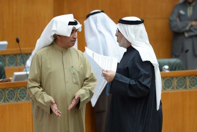 عدنان عبدالصمد ومعادل الخرافي
