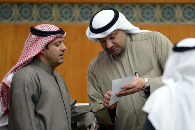 دعلي العبيدي وفيصل الكندري
