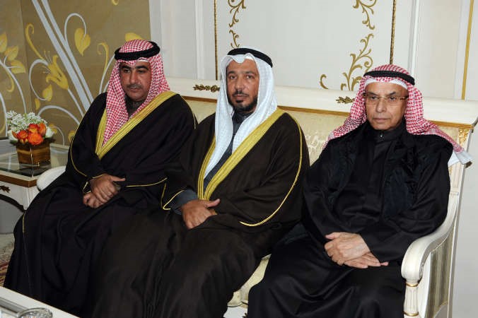 دعبدالله المعتوق متوسطا معبدالرحمن الغنيم وانس الرشيد﻿