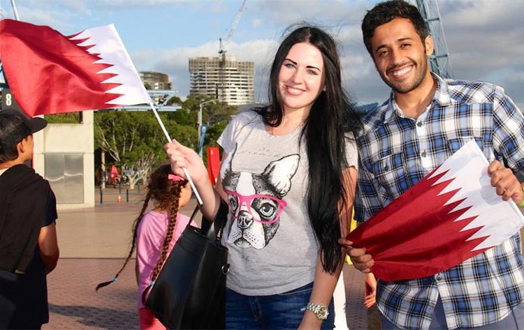 مباراة قطر وإيران