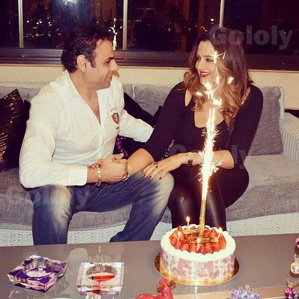 بالصور.. باسكال مشعلاني تحتفل بعيد ميلاد زوجها