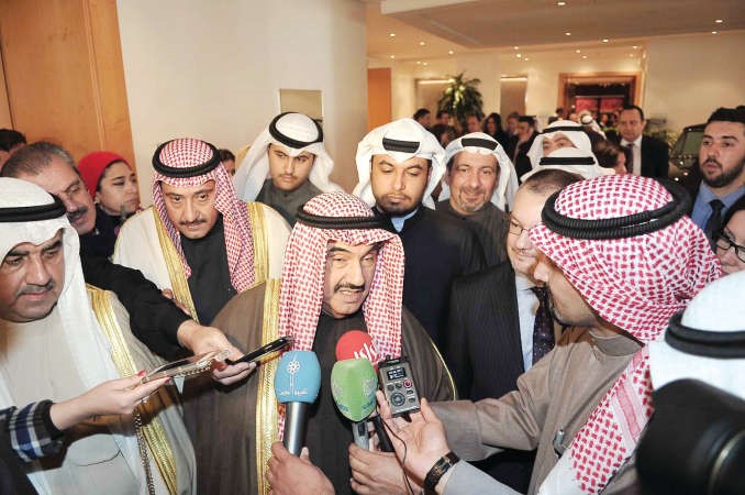 سمو الشيخ ناصر المحمد مصرحا