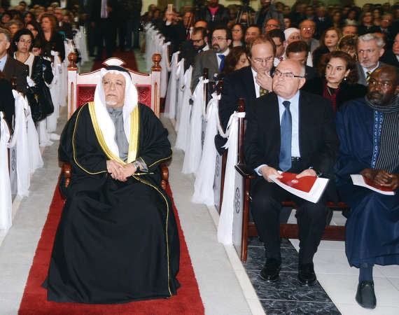ممثل صاحب السمو الامير نائب وزير شؤون الديوان الاميري الشيخ علي الجراح في مقدمة الحضور