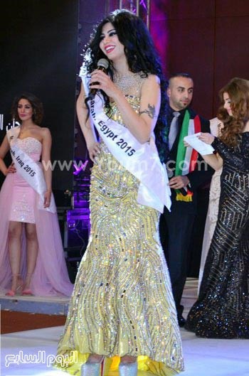 بالصور.. المغربية سلمى كظموط تحصد لقب ملكة جمال العرب 2015 