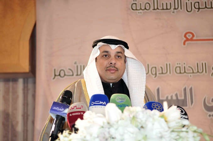 يعقوب الصانع متحدثا في المؤتمر﻿