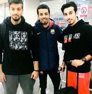 سيف الحشان في المطار﻿