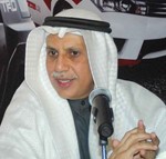 مبارك ناصر الساير متحدثا﻿