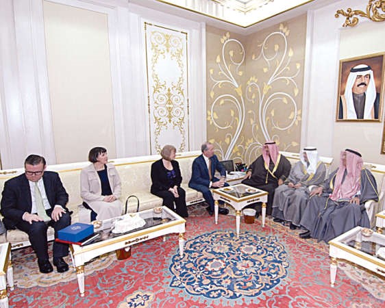 سمو الشيخ ناصر المحمد مستقبلا عمدة لندن