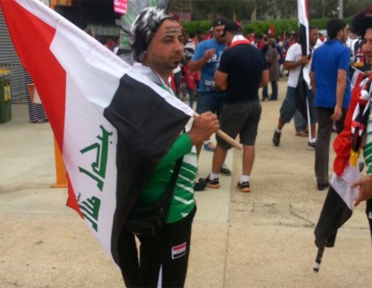مباراة العراق وفلسطين 
