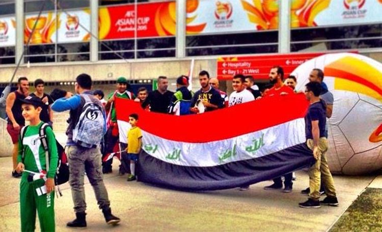 مباراة العراق وفلسطين 