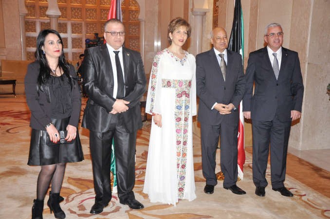 السفير المصري عبد الكريم سليمان مهنئا﻿