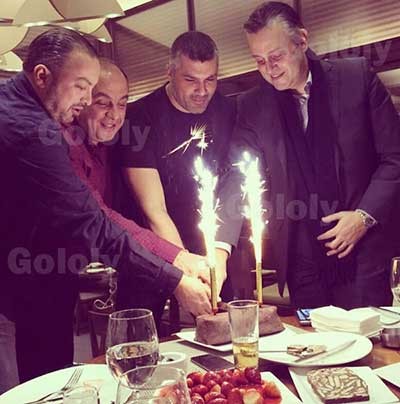 صورة: فارس كرم يحتفل بعيد ميلاده
