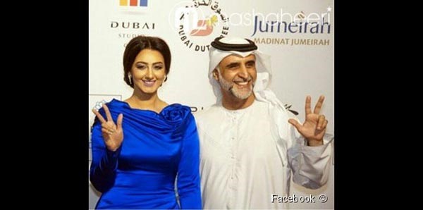 بالفيديو..  هيفاء حسين لزوجها : احبك.. هيفاء تعشق حبيب