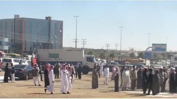 بالصور.. وفاة صاحب محطة وقود سعودي بعد مشاهدته اندلاع حريق في محطته