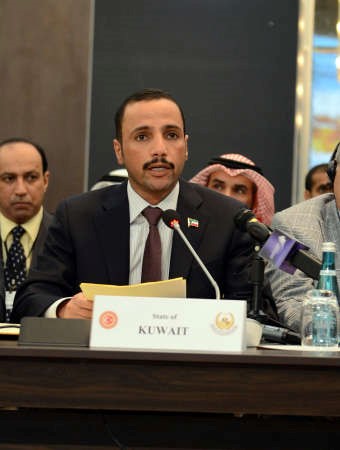 رئيس مجلس الامة مرزوق الغانم يلقي كلمته﻿