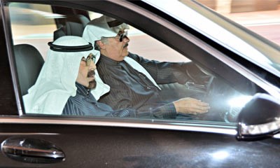 آخر صور التقطت لخادم الحرمين الشريفين قبل رحيله