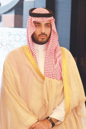 الامير محمد بن سلمان وزير الدفاع ورئيس الديوان الملكي